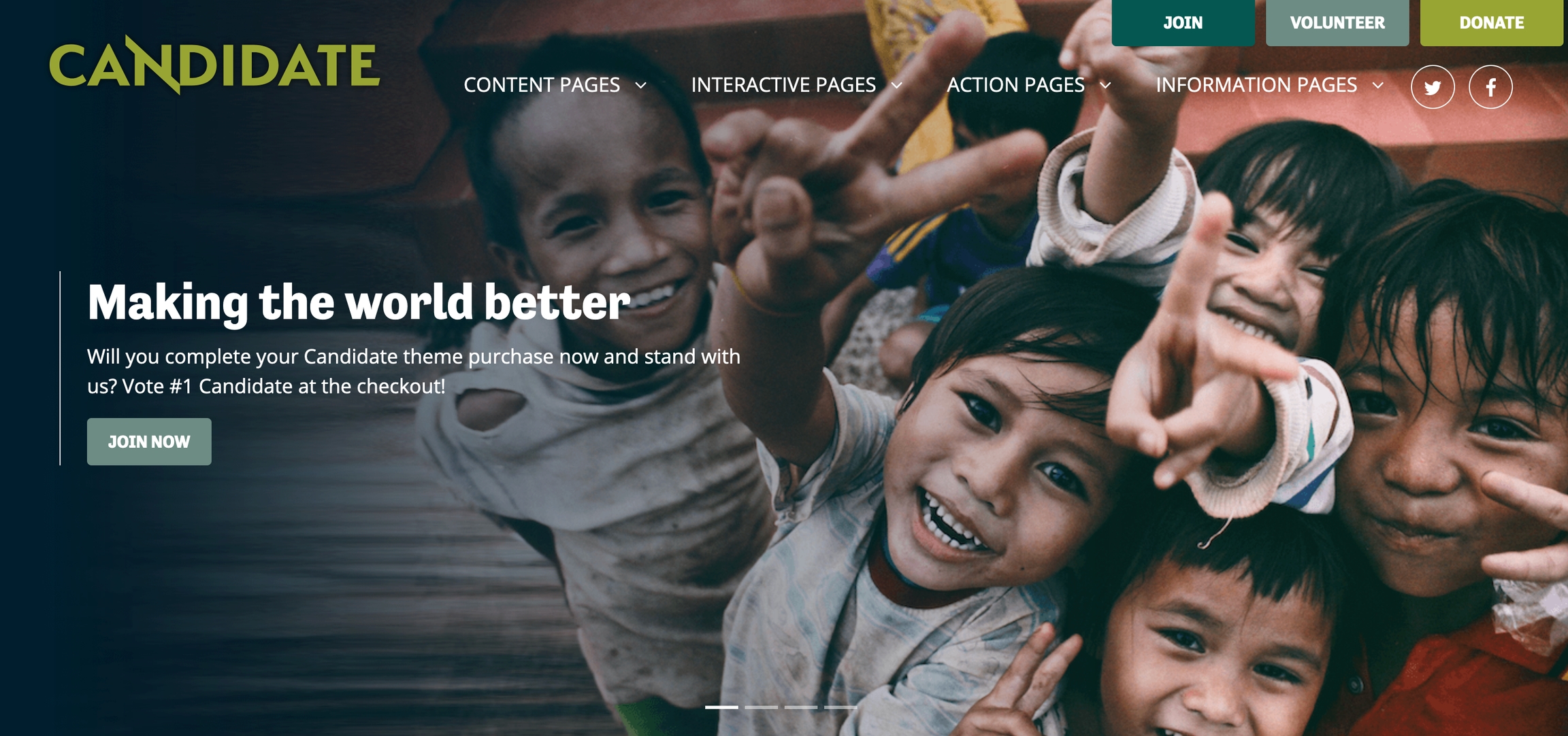 Featured content slider example